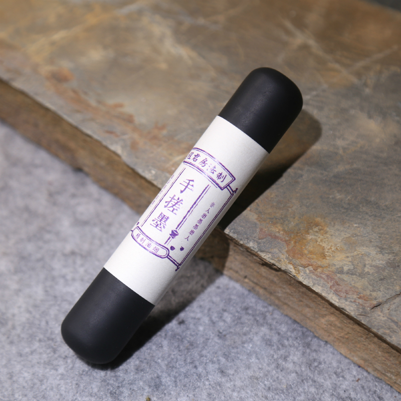 섬세한 기름 그을음 잉크 순수한 수제 서예 잉크 스틱 블록 실용적인 중국어 회화 서예 잉크 스틱